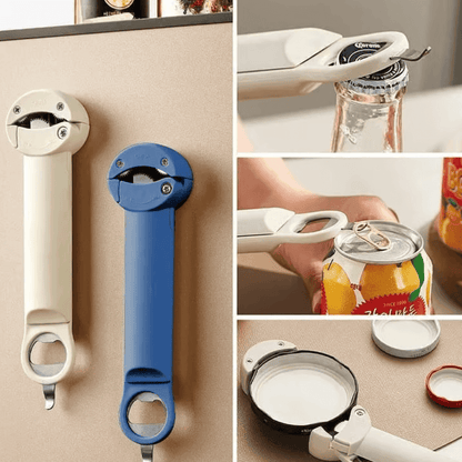 Multifunctional Magnetic Can Opener
