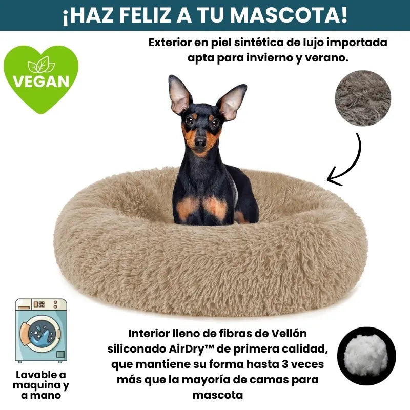 ¡ Cama MASCOTIKOS: El Descanso Perfecto para tu Mascota, con Alivio para sus Dolencias! - Descontaso