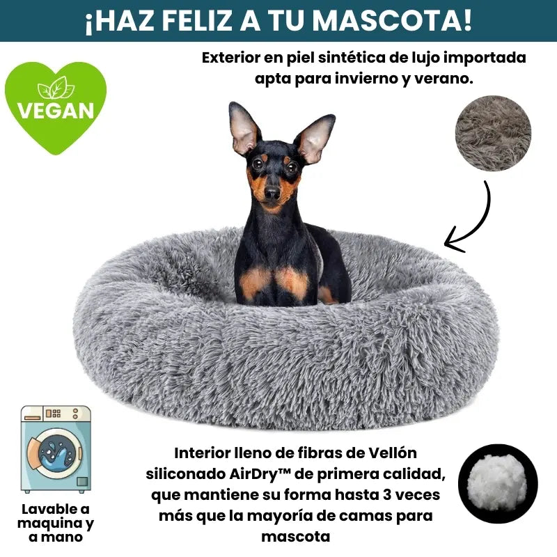 ¡ Cama MASCOTIKOS: El Descanso Perfecto para tu Mascota, con Alivio para sus Dolencias! - Descontaso